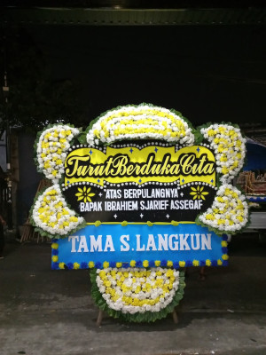 Papan Bunga Duka di Babakanjaya